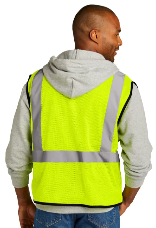 CornerStone  ANSI 107 Class 2 Economy Mesh One-Pocket Vest