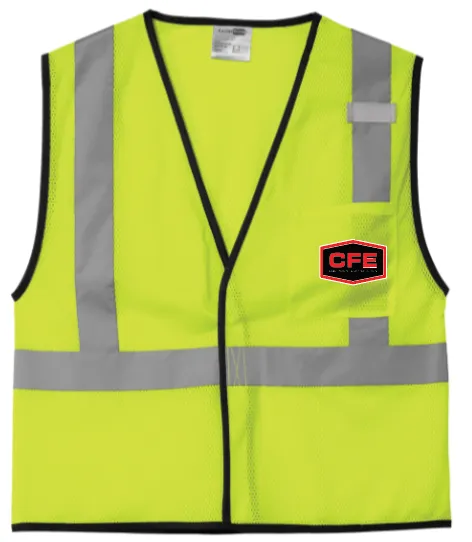 CornerStone  ANSI 107 Class 2 Economy Mesh One-Pocket Vest