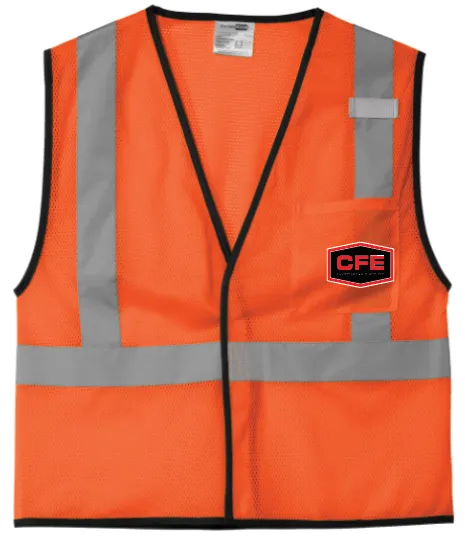 CornerStone  ANSI 107 Class 2 Economy Mesh One-Pocket Vest