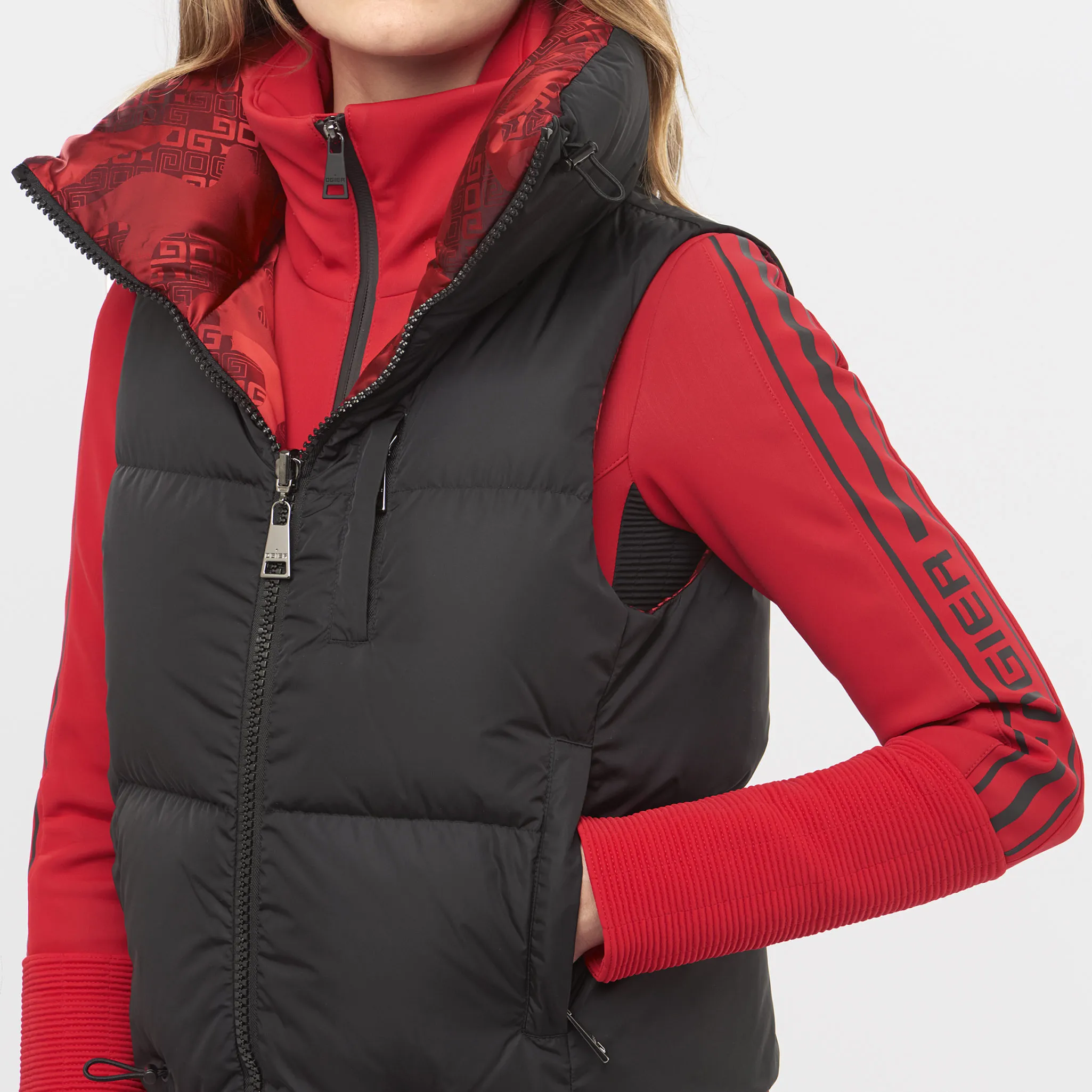 Courchevel Red Reversible Vest