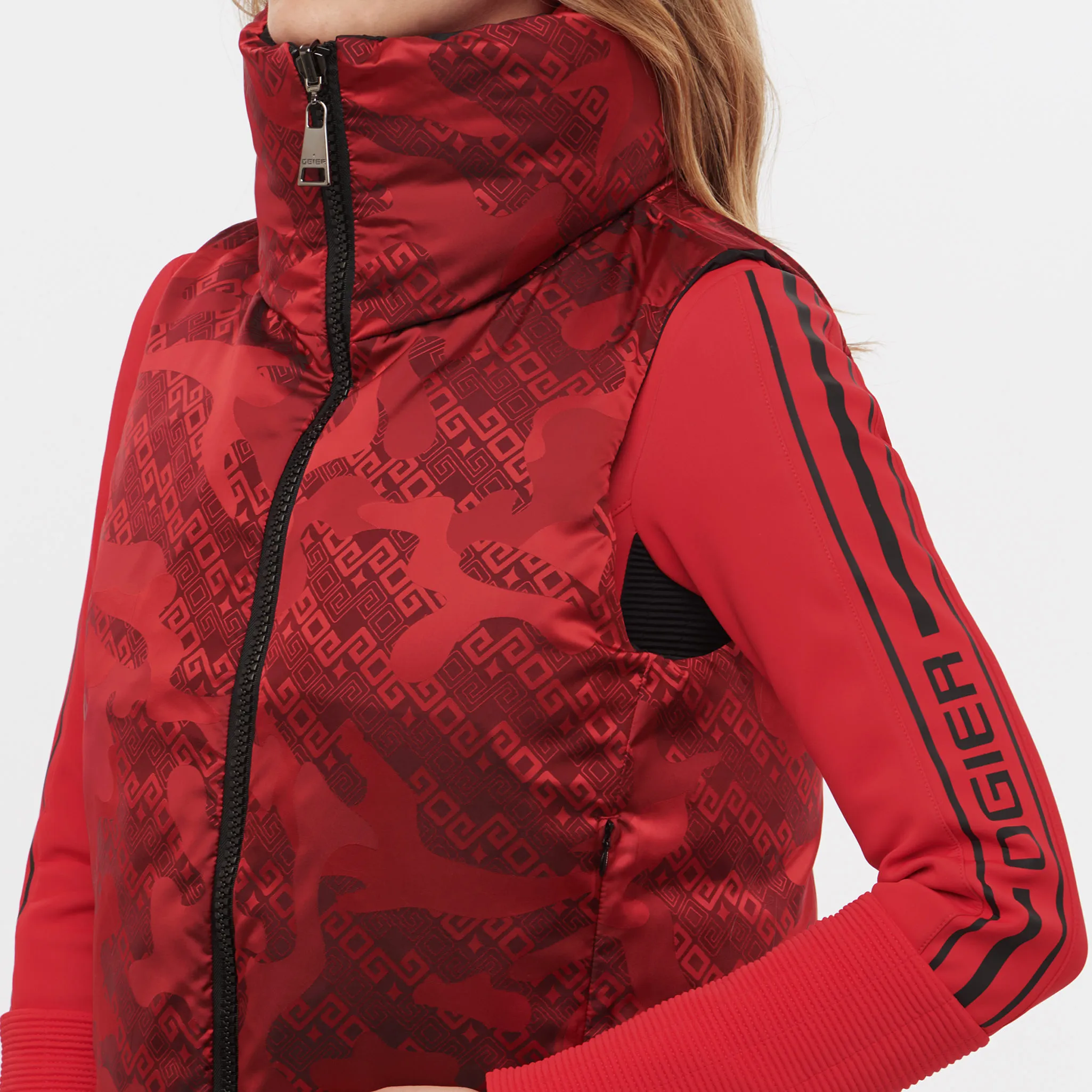 Courchevel Red Reversible Vest