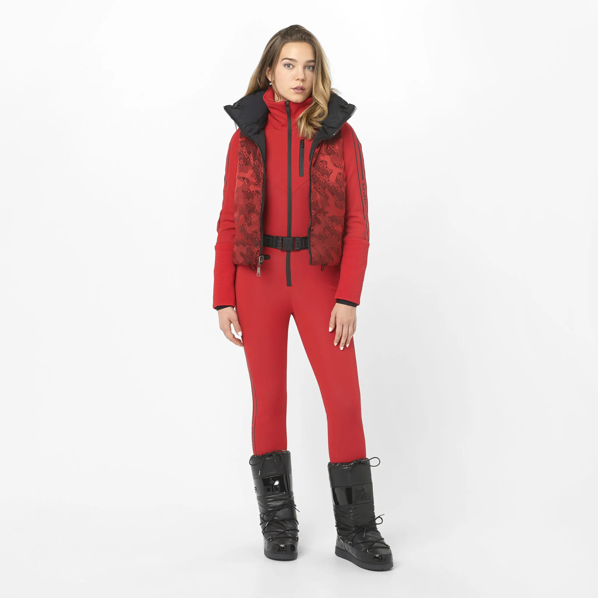 Courchevel Red Reversible Vest