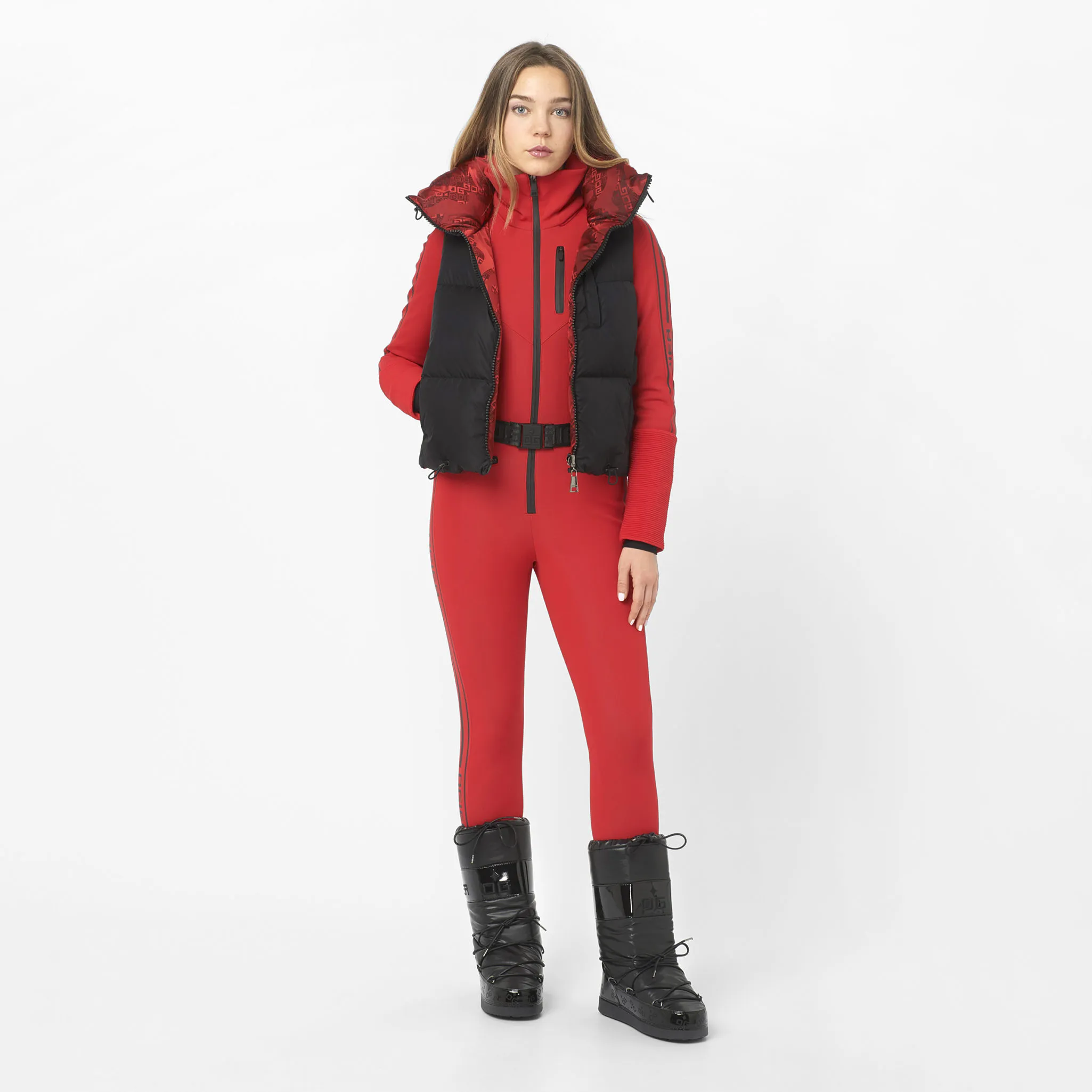 Courchevel Red Reversible Vest