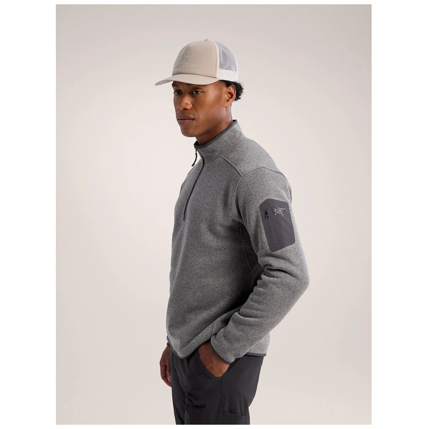 Covert Half Zip Neck Pullover - Men's