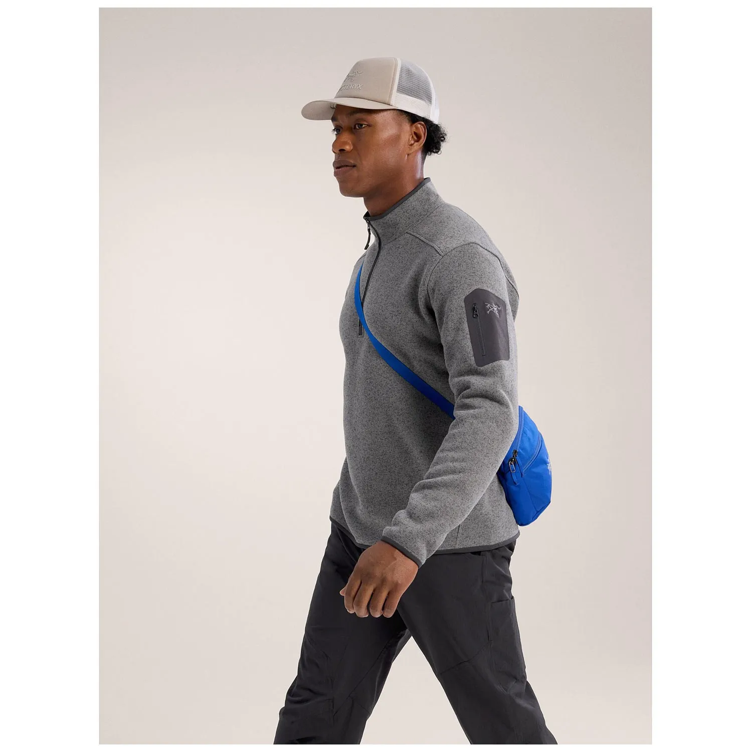 Covert Half Zip Neck Pullover - Men's