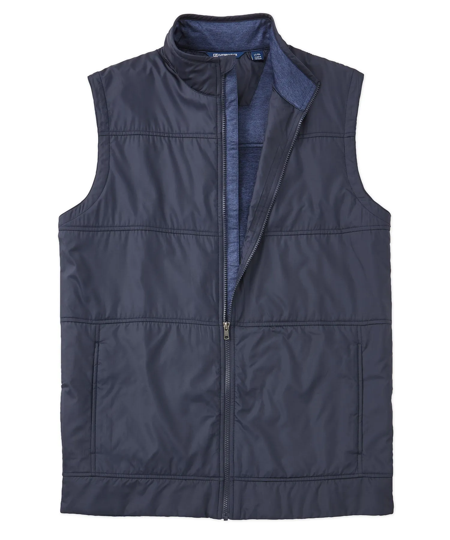 Cutter & Buck Stealth Hybrid Full-Zip Vest