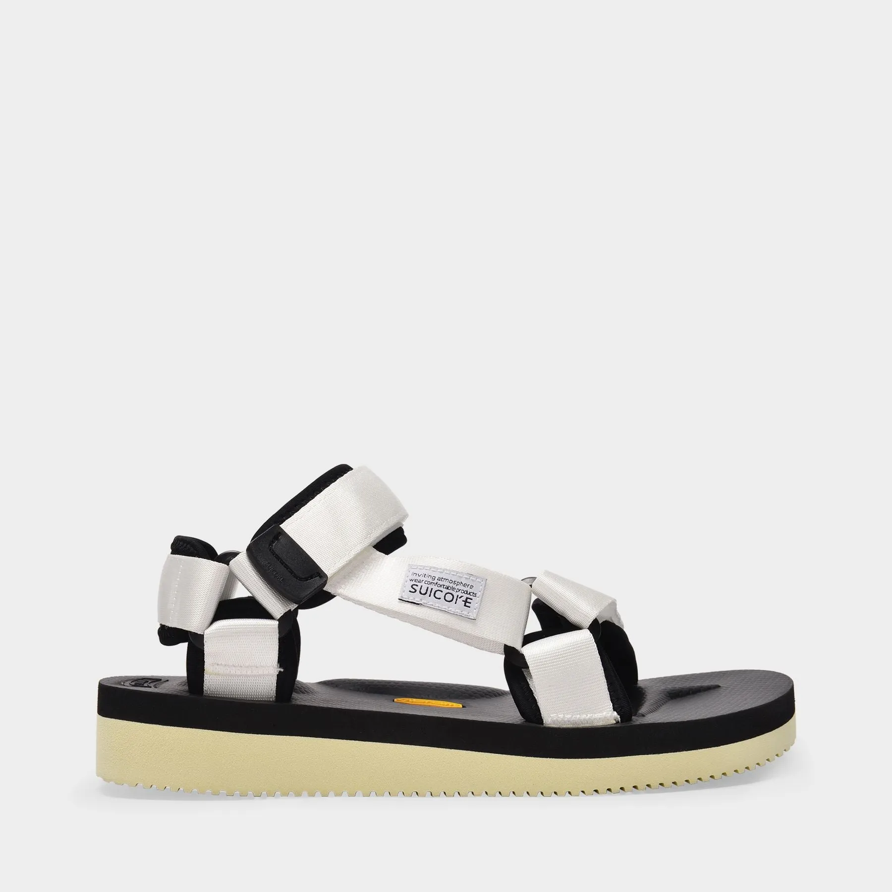 Depa-V2 Sandals in White Nylon