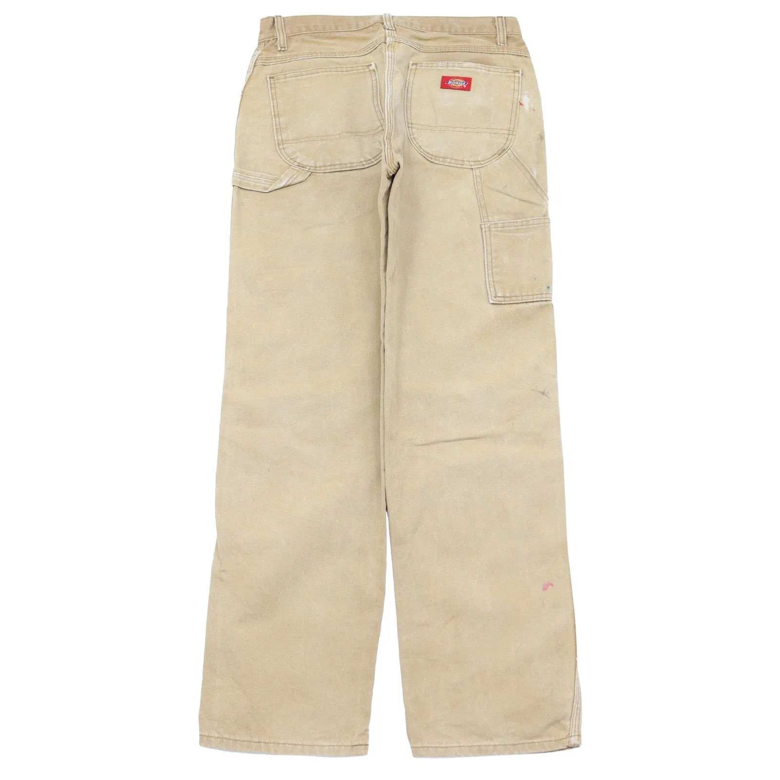 Dickies Paint Splatter Beige Work Trousers