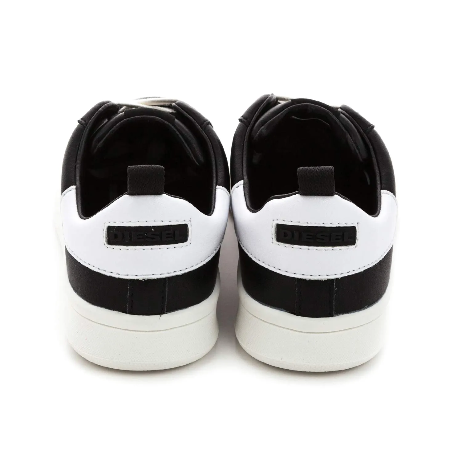 Diesel Unisex Black Logo Sneakers