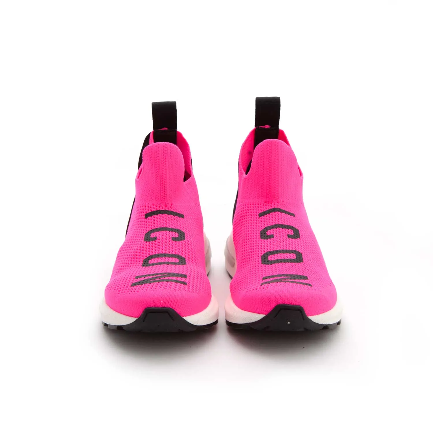 Dsquared2 Fluo Pink Sneakers For Girl