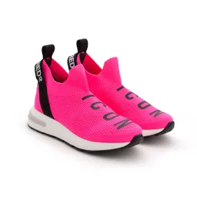 Dsquared2 Fluo Pink Sneakers For Girl