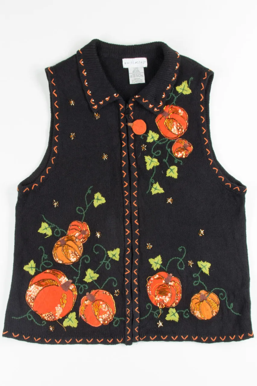 Fall Pumpkin Vest 334