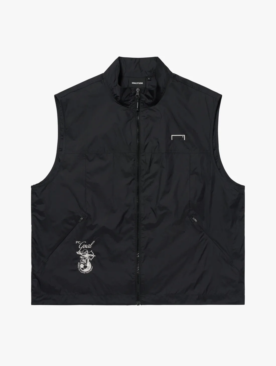 FC GLOW RIPSTOP VEST-BLACK