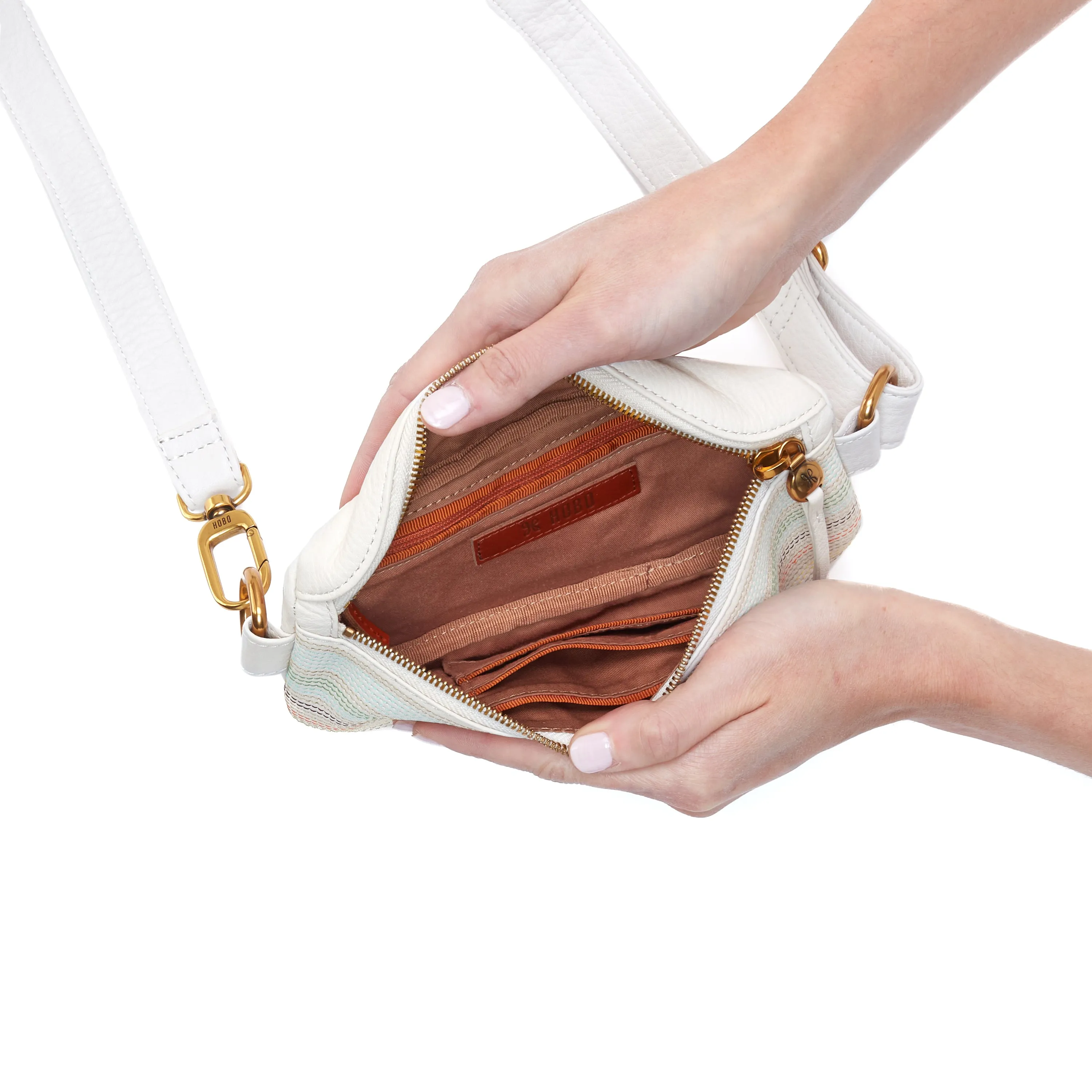 Fern Belt Bag | Pebbled Leather with Horizontal Stitch