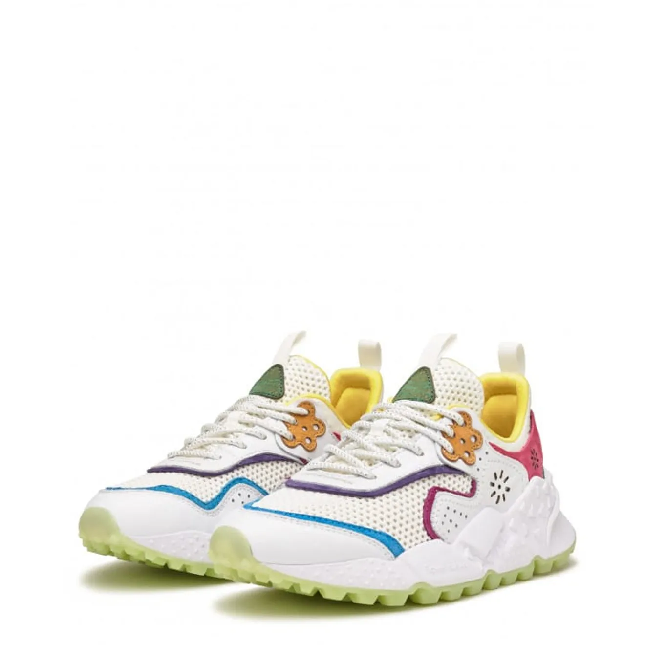 Flower Mountain Womens Kotetsu Trainers White / Multi