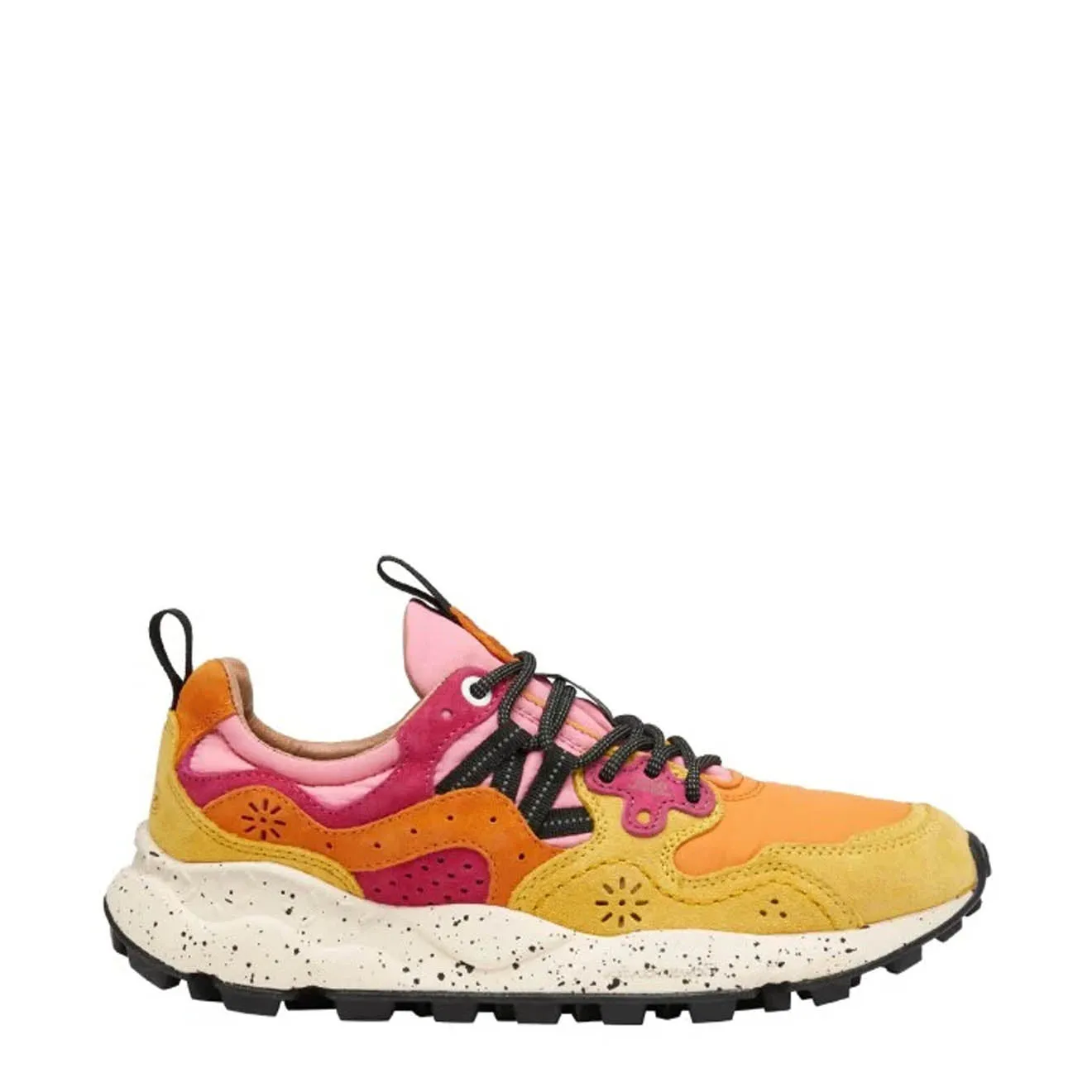 Flower Mountain Womens Yamano 3 Trainers Orange / Yellow