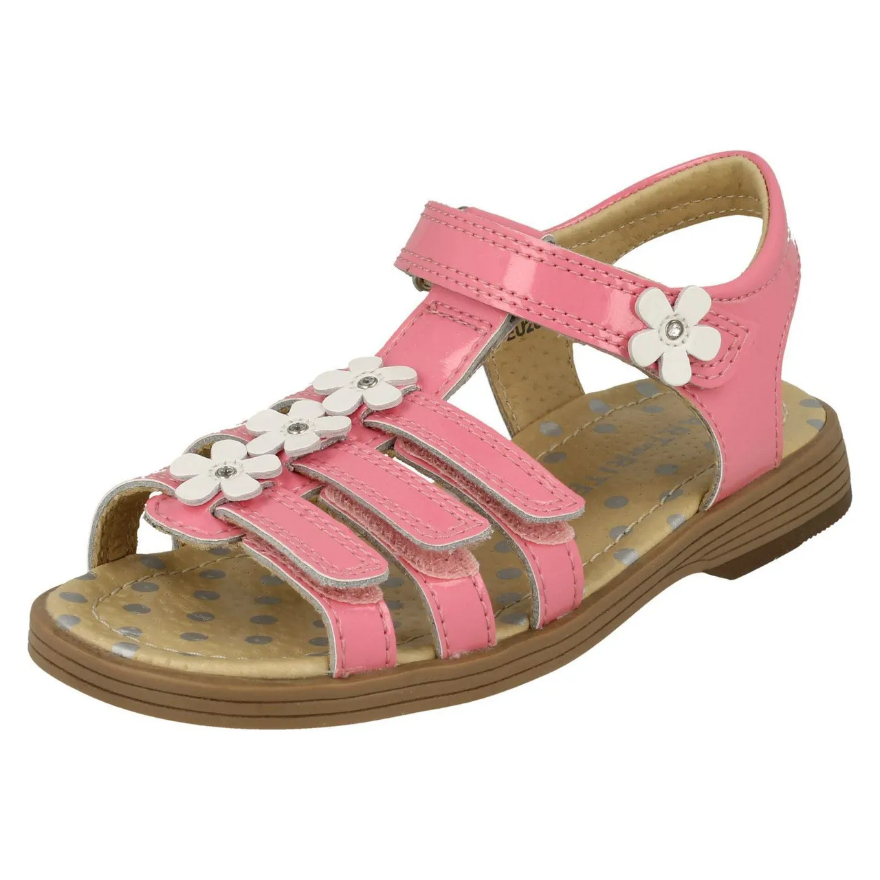 Girls Startrite Flower Detailed Sandals Picnic