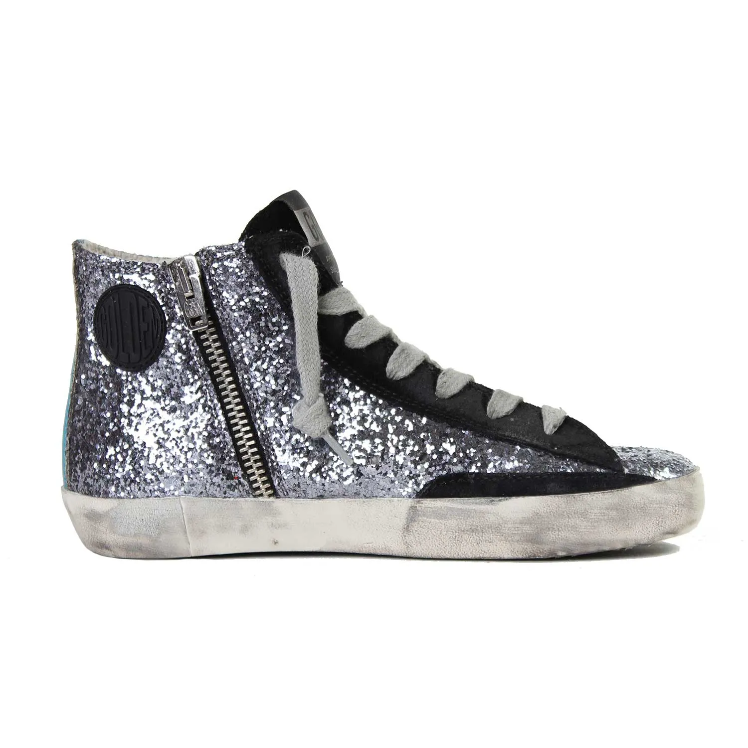 Golden Goose Francy Ha2 Glittered Sneakers