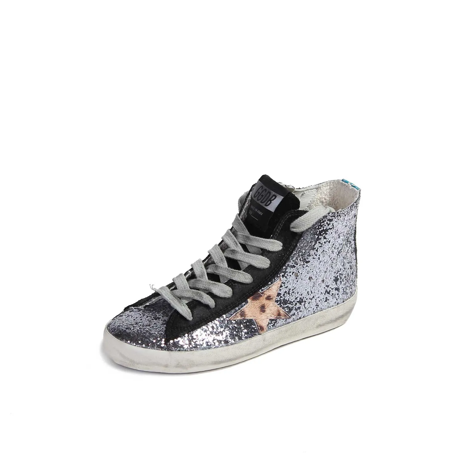 Golden Goose Francy Ha2 Glittered Sneakers