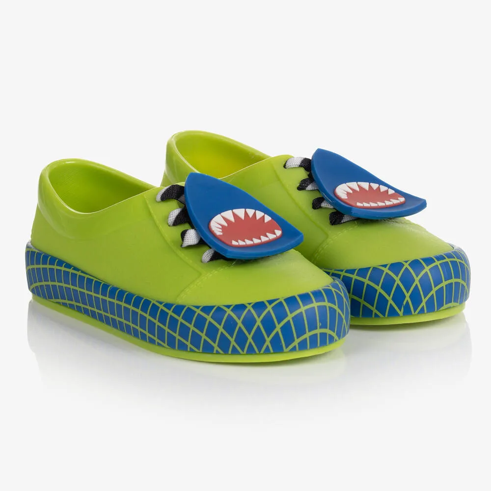 Green Shark Jelly Trainers