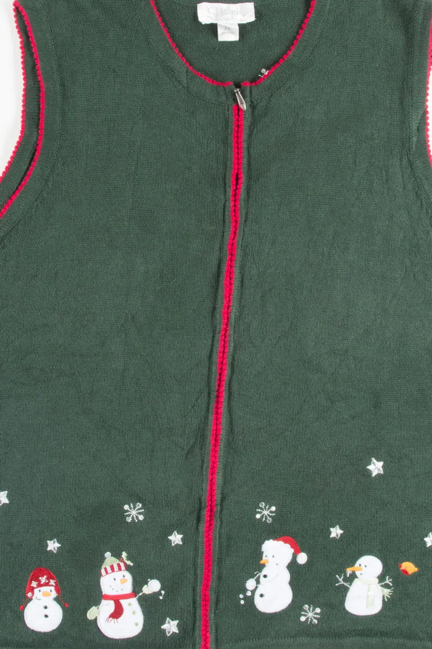 Green Ugly Christmas Vest 51331