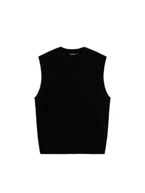 Hardy Knitted Vest / Black