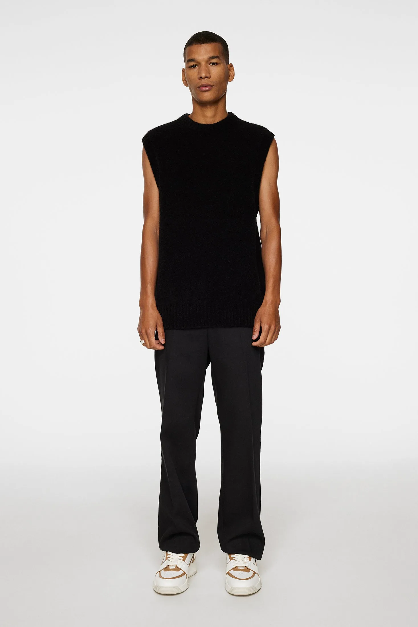 Hardy Knitted Vest / Black