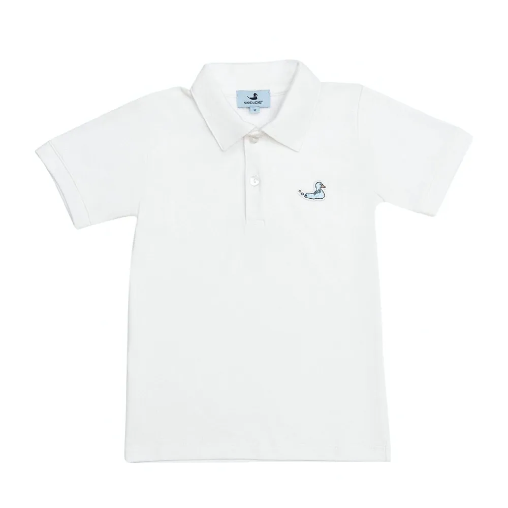 Harrison Polo in Augusta White