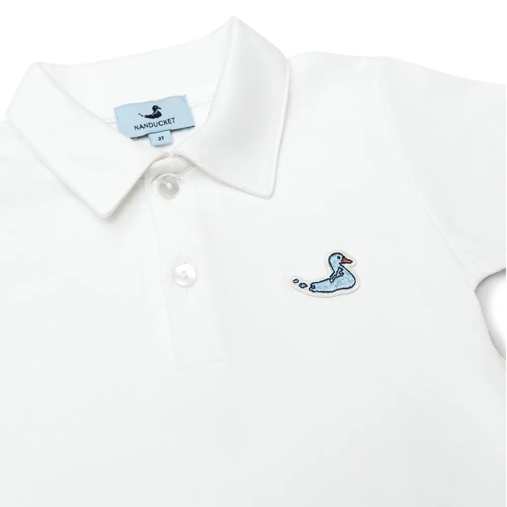 Harrison Polo in Augusta White