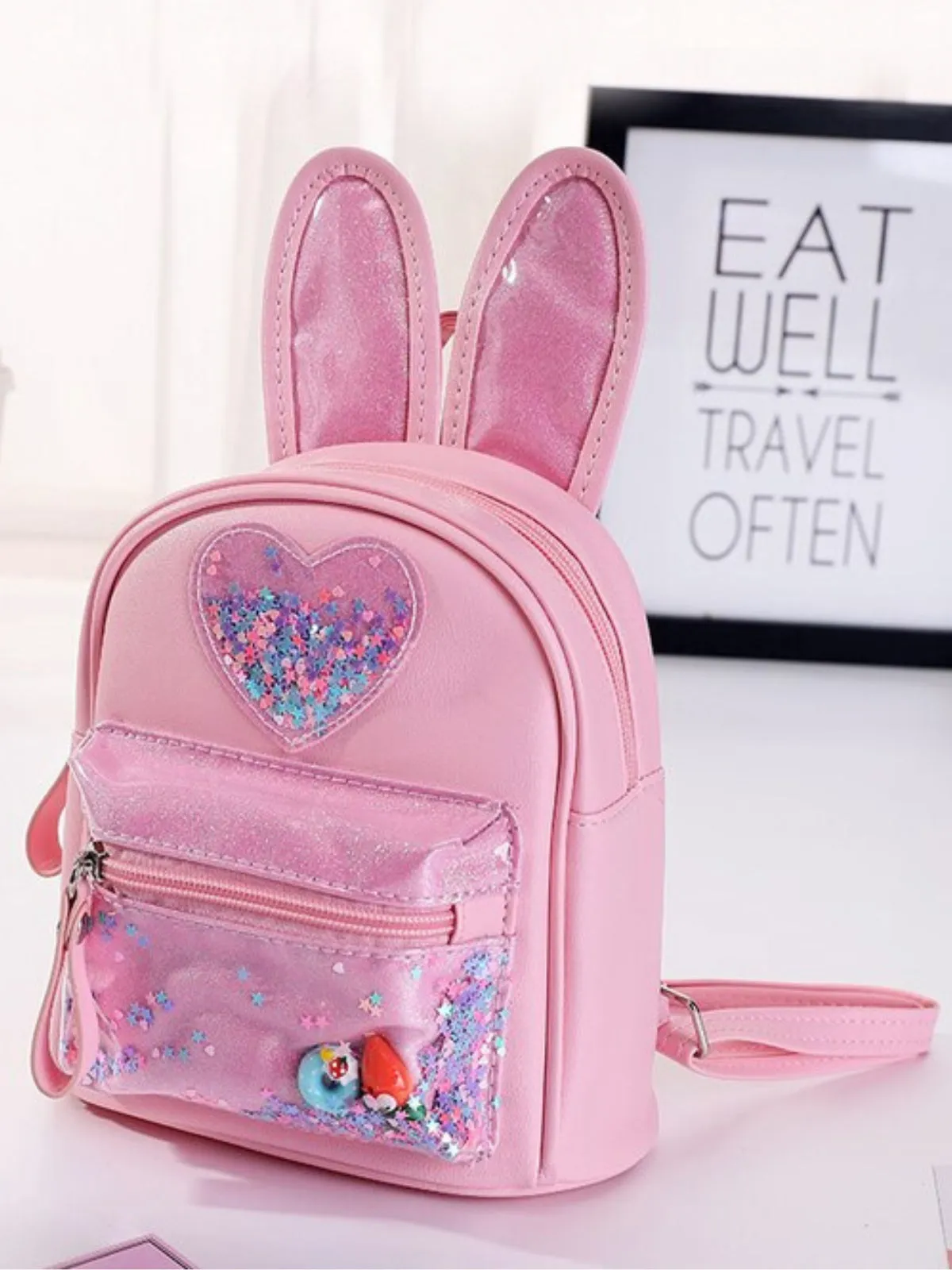 Hopping To School Bunny Ears Backpack