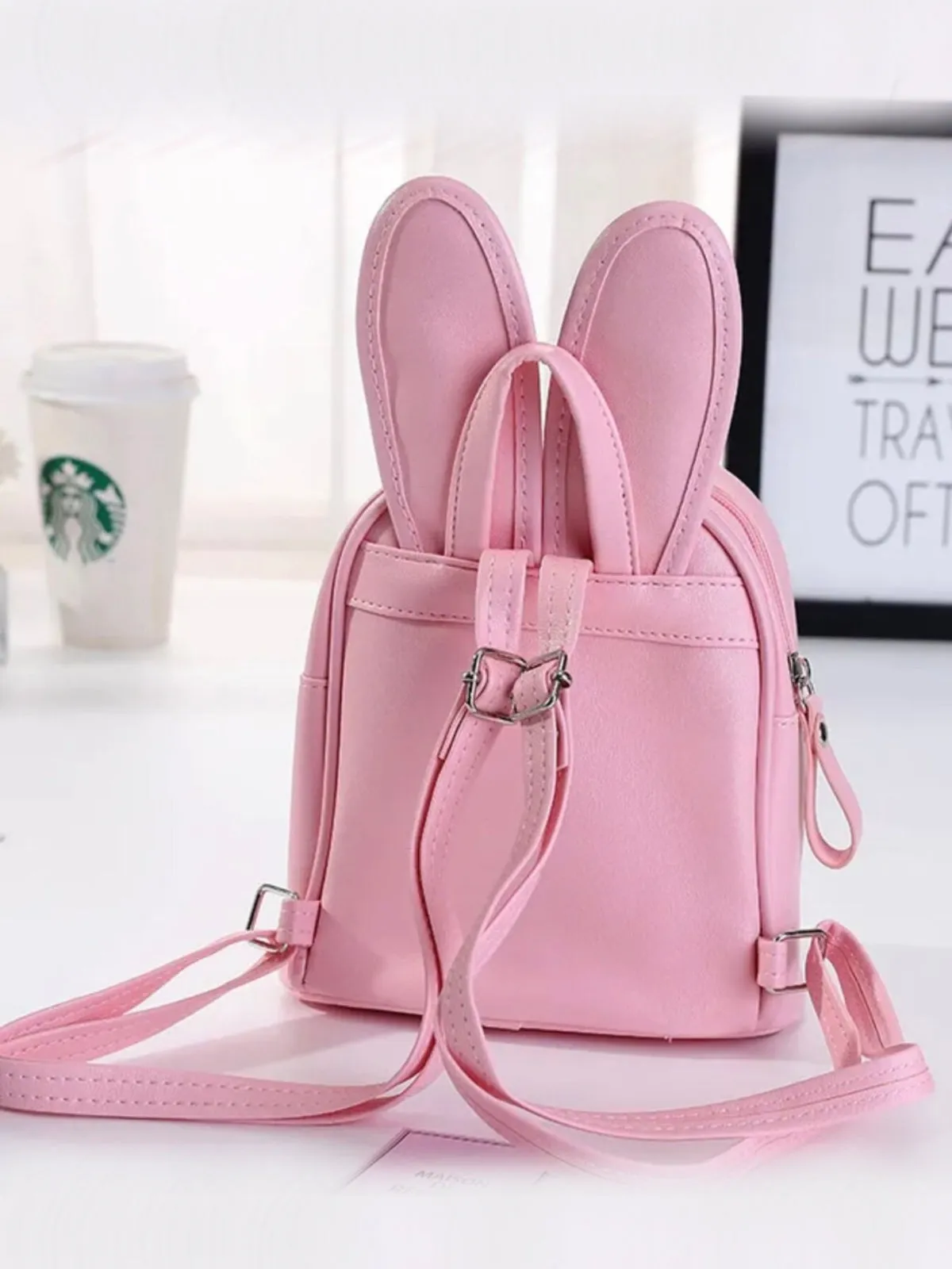 Hopping To School Bunny Ears Backpack