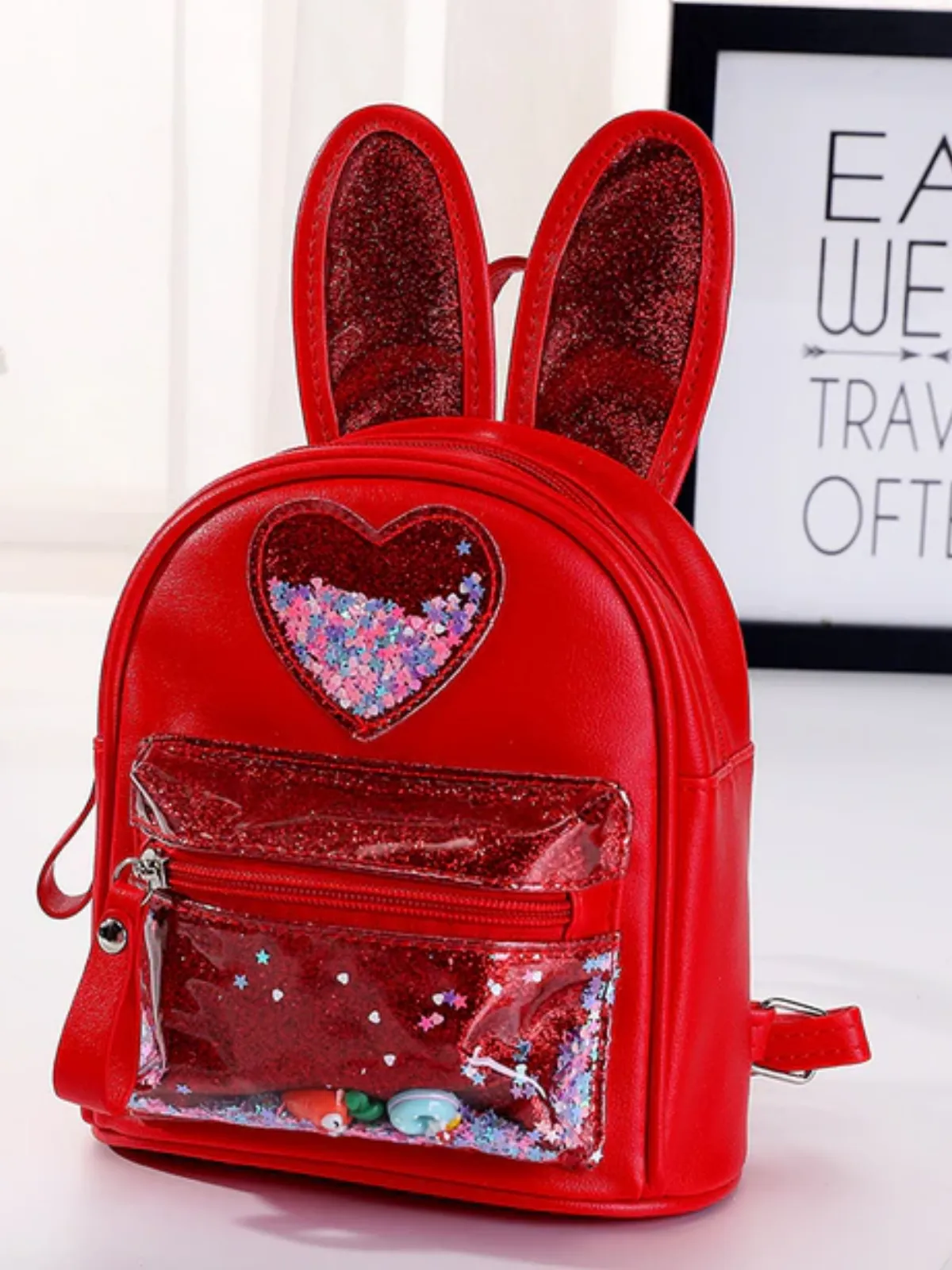 Hopping To School Bunny Ears Backpack