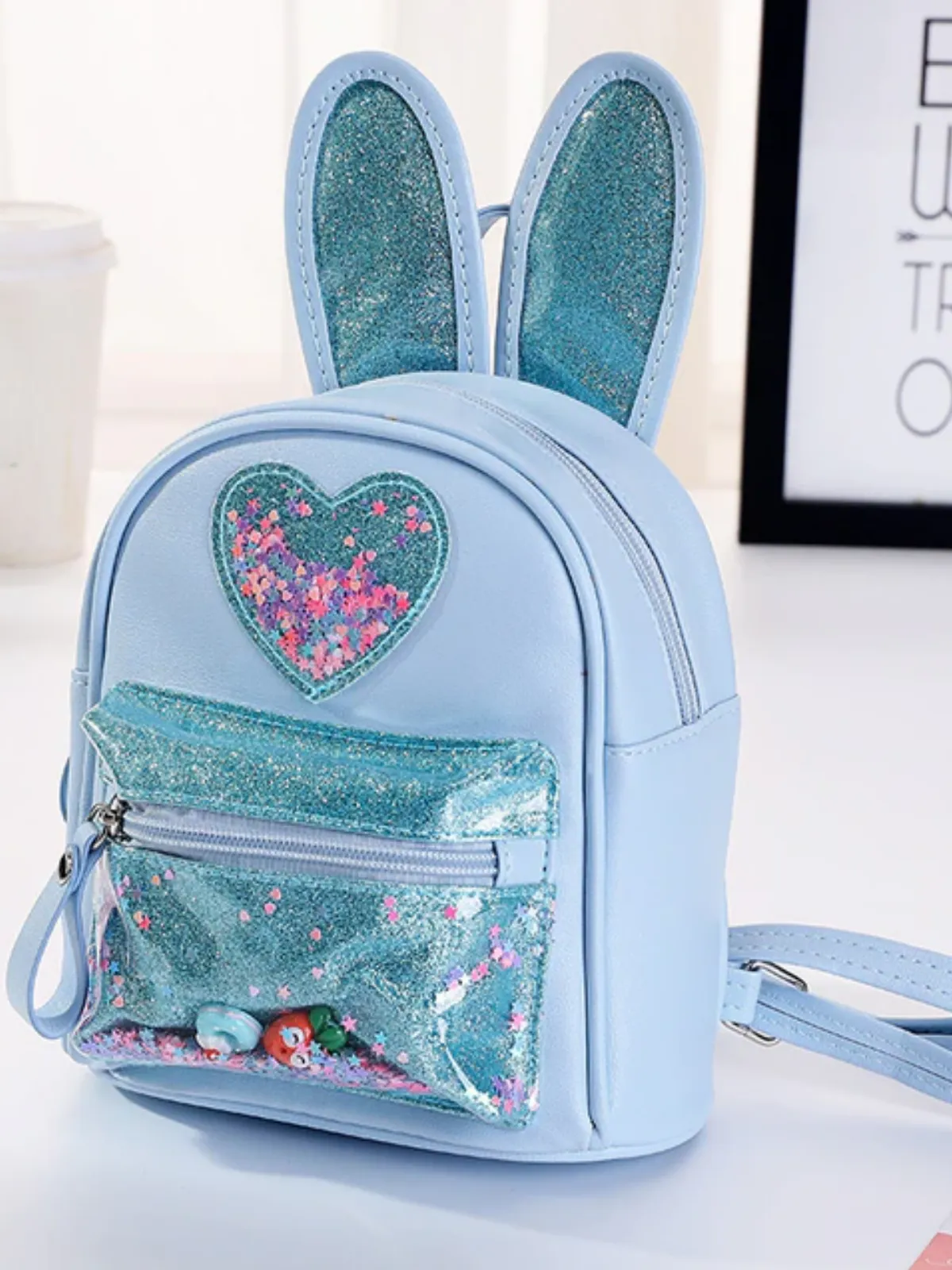 Hopping To School Bunny Ears Backpack