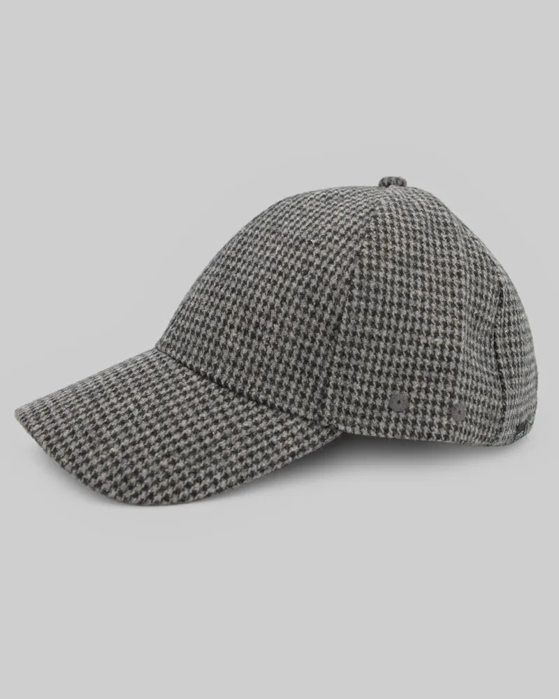 Houndstooth Baseball Cap