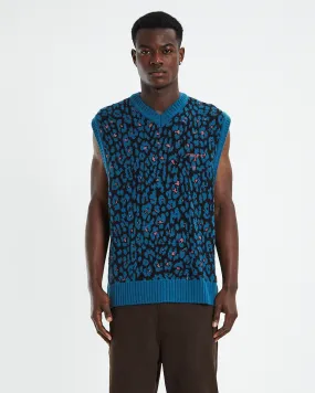 Insight Naturalized Knitted Vest Teal