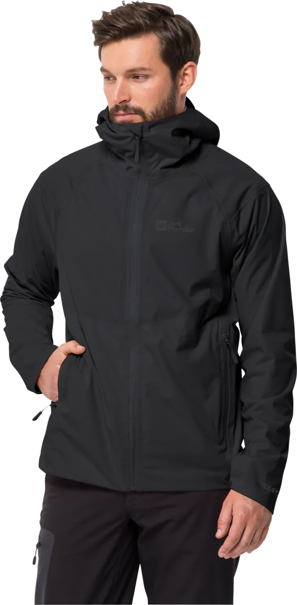 Jack Wolfskin Men's Emberberg 3-Layer Jacket Phantom | Buy Jack Wolfskin Men's Emberberg 3-Layer Jacket Phantom here |