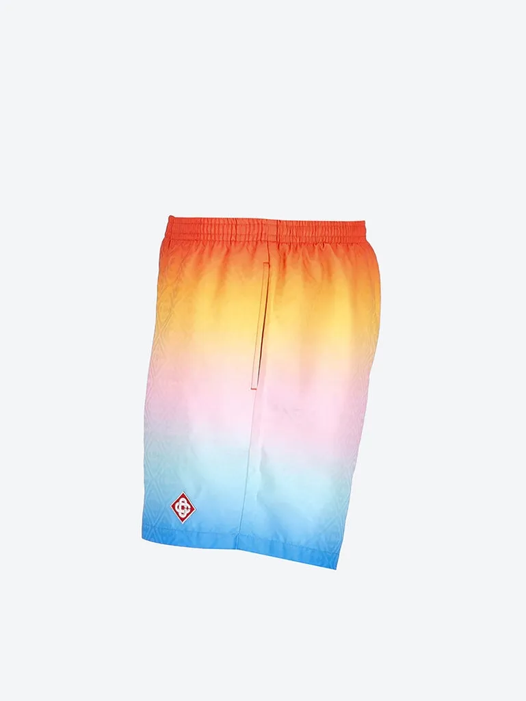 Jacquard swim shorts