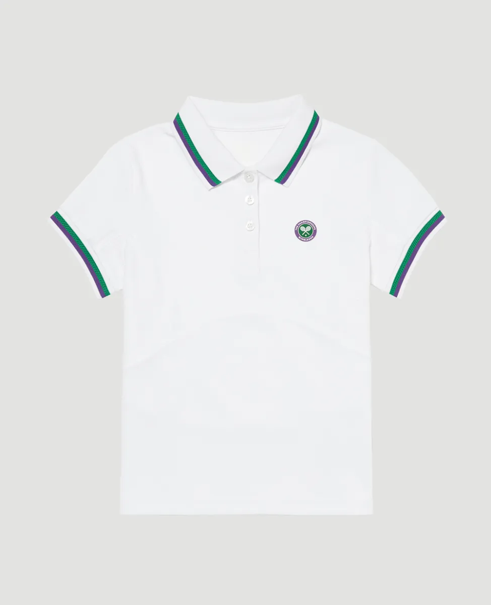 Kids Core Polo White