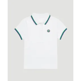 Kids Core Polo White