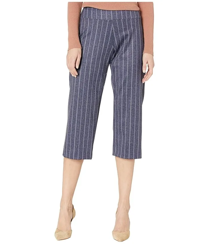 Krazy Larry Pull-On Wide Crop Pants in Stretch Knit Women's