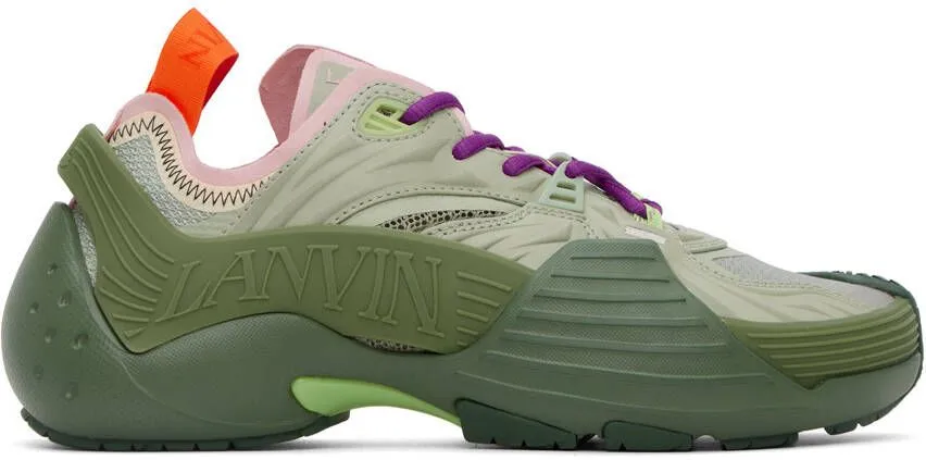 Lanvin Green Flash-X Sneakers