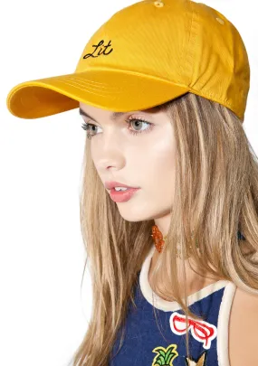 Lemon Lit Cap-