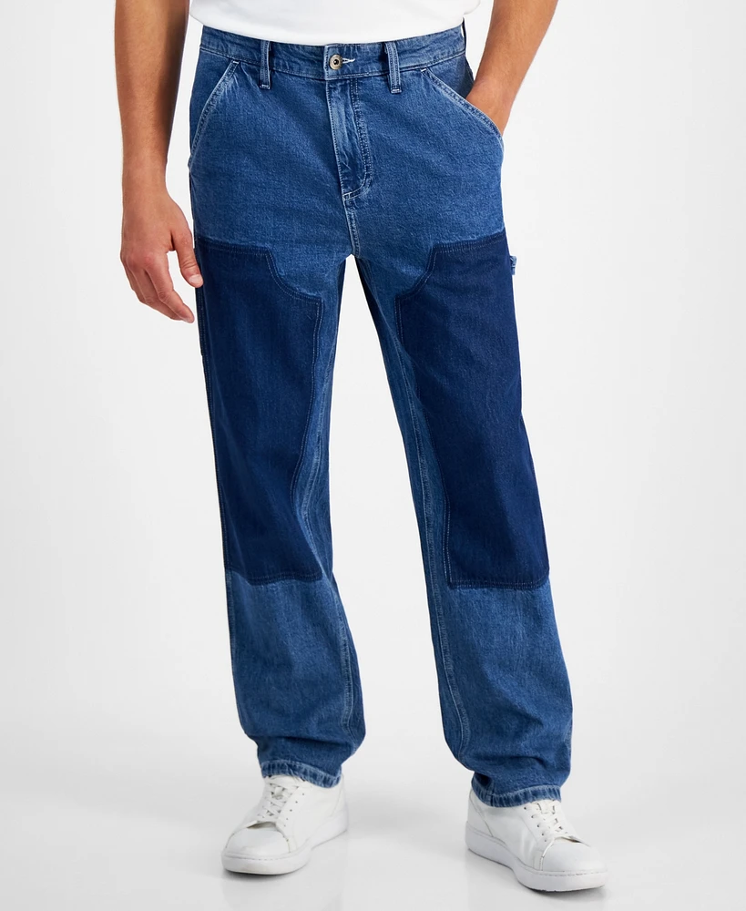 Macy's Sun + Stone Men's Loose-Fit Carpenter Jeans, Created for Macy's