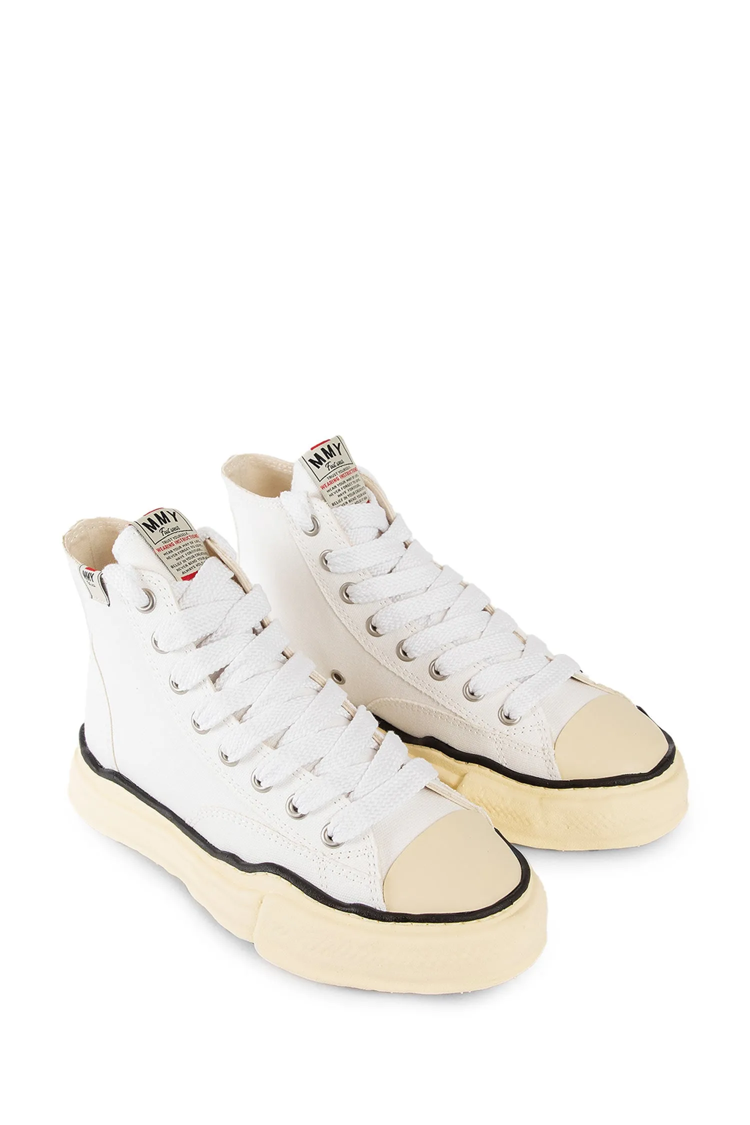 maison mihara yasuhiro peterson hi sneakers