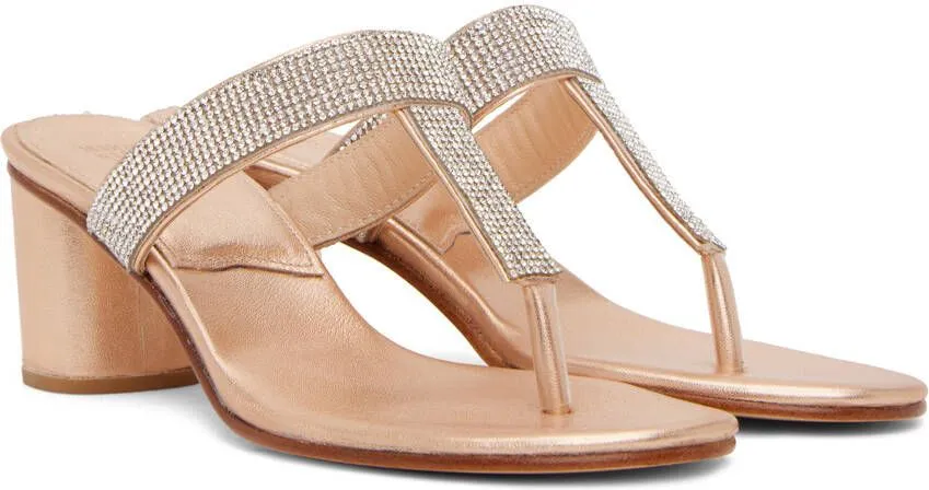 Maryam Nassir Zadeh Tan Esma Heeled Sandals