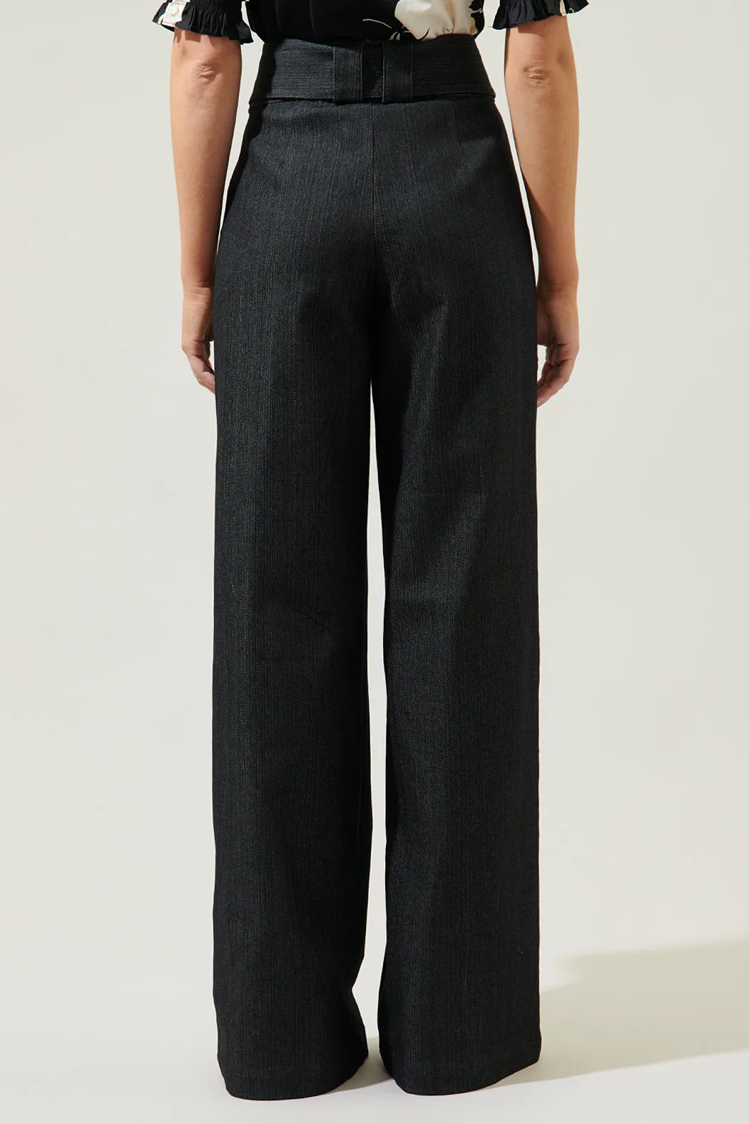 Maverick Denim Wide Leg Pants