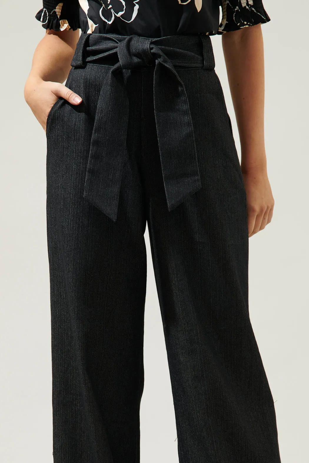 Maverick Denim Wide Leg Pants