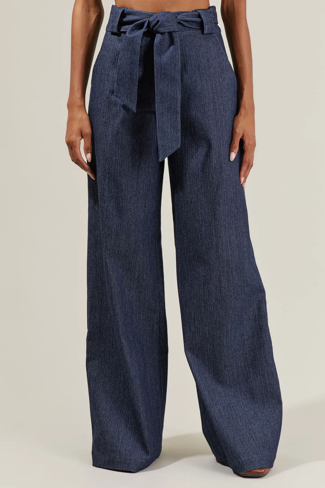 Maverick Denim Wide Leg Pants