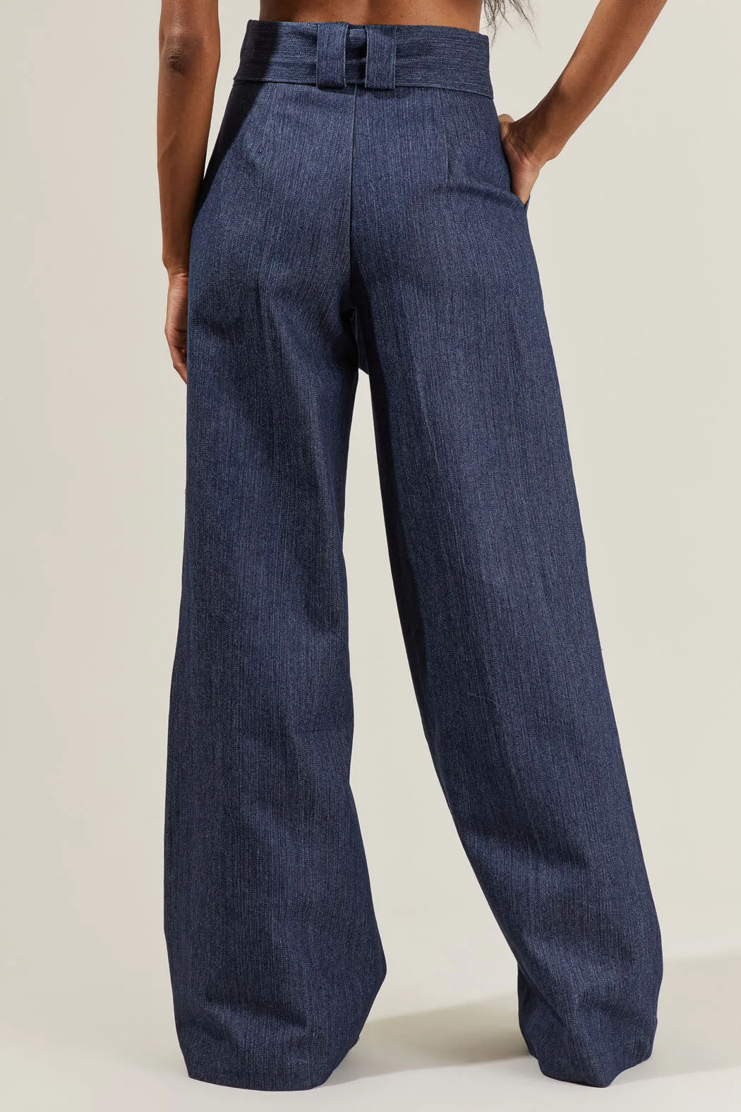 Maverick Denim Wide Leg Pants