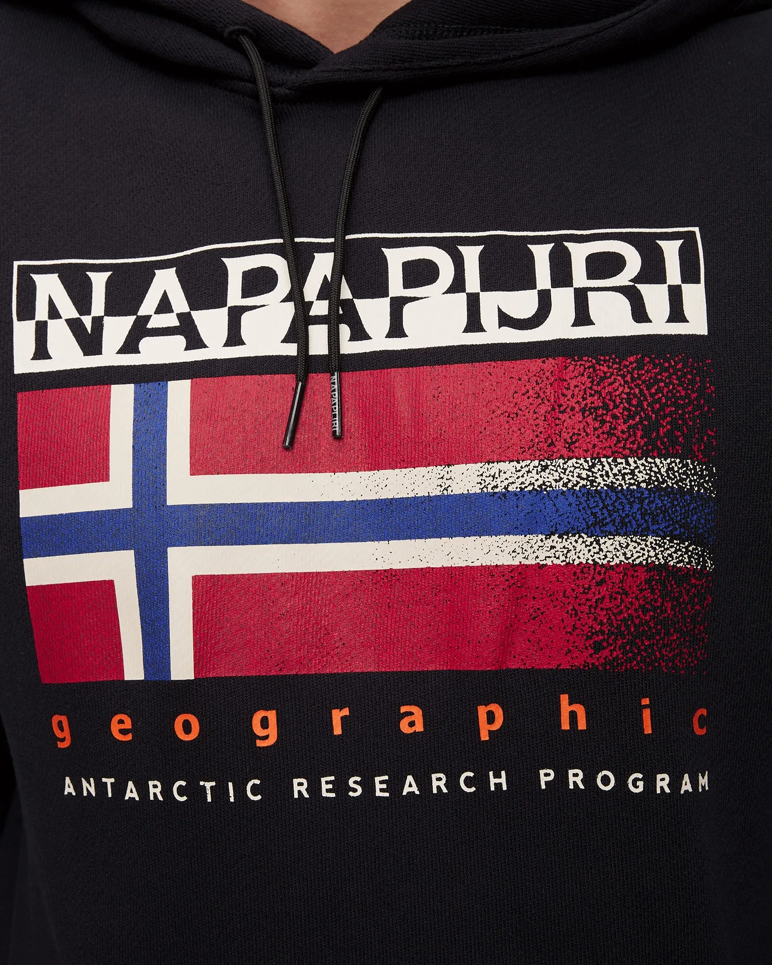 Men's black hoodie Napapijri B-Kreis H NP0A4HPE0411-1